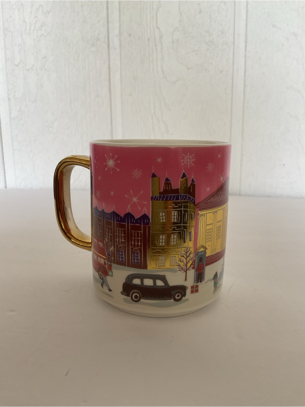Anthropologie London Scene Holiday Mug